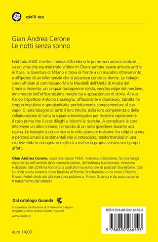 Le notti senza sonno - Gian Andrea Cerone - Libro TEA 2023, Gialli TEA | libraccio.click