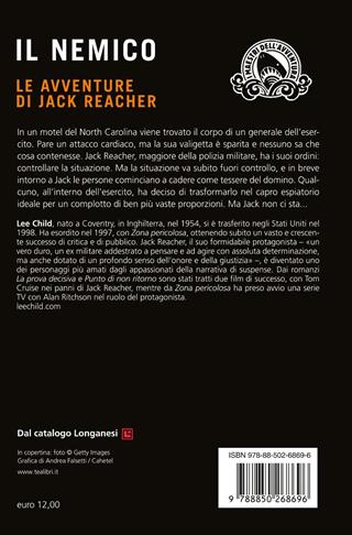 Il nemico - Lee Child - Libro TEA 2024, I maestri dell'avventura | libraccio.click