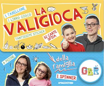 La valigioca della famiglia GBR. Ediz. a colori. Con gadget. Con 32 Carte - GBR - Libro De Agostini 2021 | libraccio.click
