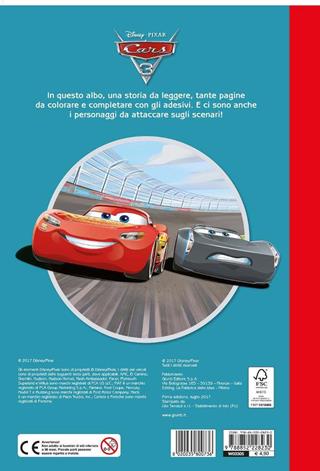 Cars 3. Staccattacca&colora. Con adesivi  - Libro Disney Libri 2017, Staccattacca & colora | libraccio.click