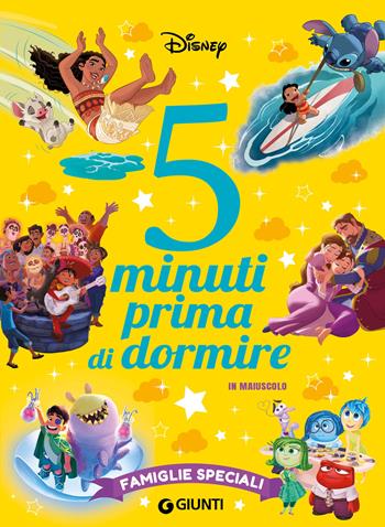 Famiglie speciali 5 minuti prima di dormire. In maiuscolo - Walt Disney - Libro Disney Libri 2026, Storie da 5 minuti | libraccio.click