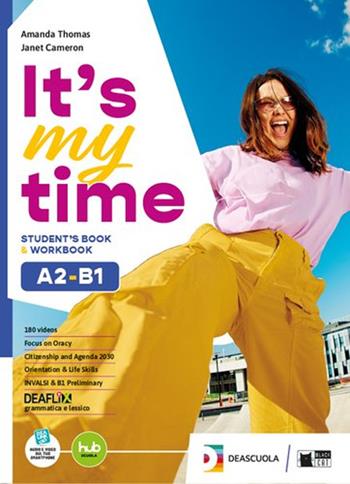 It's my time. A2-B1. Student's book. Per le Scuole superiori. Vol. 1 - Amanda Thomas, Felicity O'Dell, Janet Cameron - Libro Black Cat-Cideb 2025 | libraccio.click
