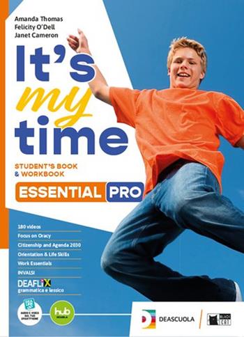 It's my time. Essential PRO. Student's book and Workbook. With Invalsi B1. Per le Scuole superiori. - Amanda Thomas, Felicity O'Dell, Janet Cameron - Libro Black Cat-Cideb 2025 | libraccio.click