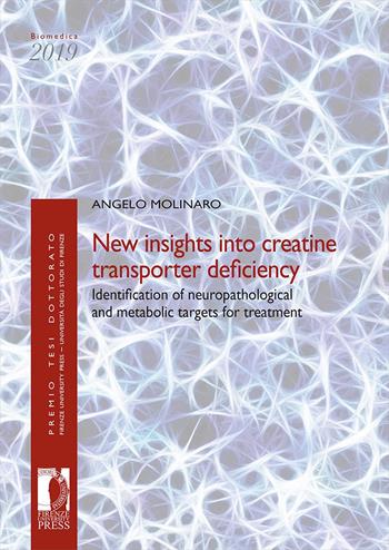 New insights into creatine transporter deficiency. Identification of neuropathological and metabolic targets for treatment - Angelo Molinaro - Libro Firenze University Press 2020, Premio tesi di dottorato | libraccio.click