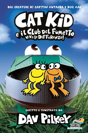 Cat Kid. Il club del fumetto. Viva le differenze! - Dav Pilkey - Libro Piemme 2022, Il battello a vapore. One shot | libraccio.click