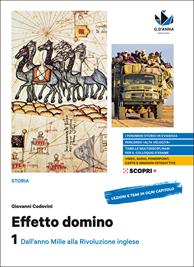 Effetto domino. Con Educazione civica e Atlante dei fenomeni storici. Per il triennio delle Scuole superiori. Vol. 1: Dall'anno Mille alla Rivoluzione inglese - Giovanni Codovini - Libro D'Anna 2019 | libraccio.click