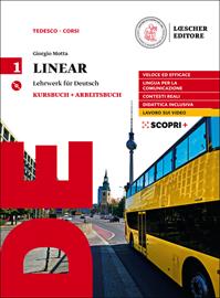 Linear. Lehrwerk für Deutsch. Kursbuch und Arbeitsbuch. Per il triennio delle Scuole superiori. Con CD Audio formato MP3. Vol. 1 - Giorgio Motta - Libro Loescher 2020 | libraccio.click