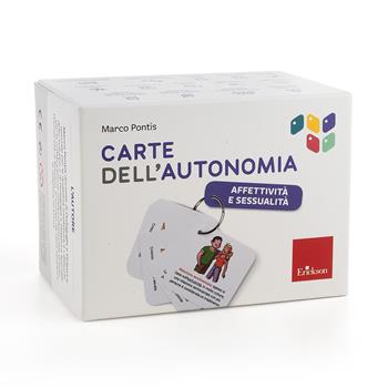 Affettività e sessualità. Carte dell'autonomia. Con libretto di istruzioni - Marco Pontis - Libro Erickson 2025, Strumenti | libraccio.click