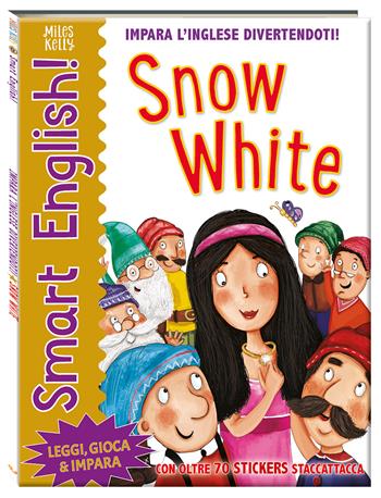 Snow white. Smart english. Con adesivi. Ediz. a colori  - Libro Doremì Junior 2024, Miles Kelly | libraccio.click