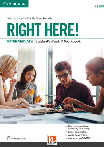 Right here! Intermediate. Student’s pack: Start book, Work book, Skills book. Per le Scuole superiori. - Julia Starr Keddle, Martyn Hobbs - Libro Helbling 2019 | libraccio.click