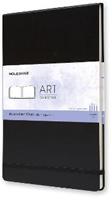 Album per acquerelli Art Watercolor Album Moleskine A4 copertina rigida nero. Black  Moleskine 2018 | libraccio.click