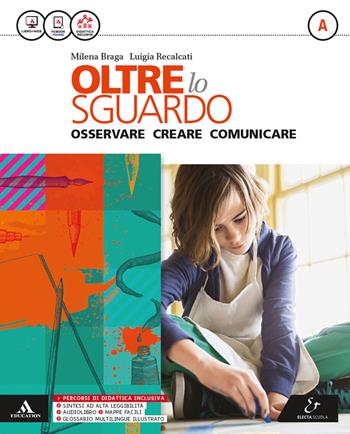 Oltre lo sguardo. Vol. A-B-Album Leggere l'opera d'arte. Per la Scuola media. - Milena Braga, Luigia Recalcati - Libro Electa Scuola 2016 | libraccio.click