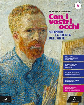 Con i vostri occhi. Con Mebook. Per la Scuola media. Vol. A-B - Milena Braga, Luigia Recalcati - Libro Electa Scuola 2020 | libraccio.click
