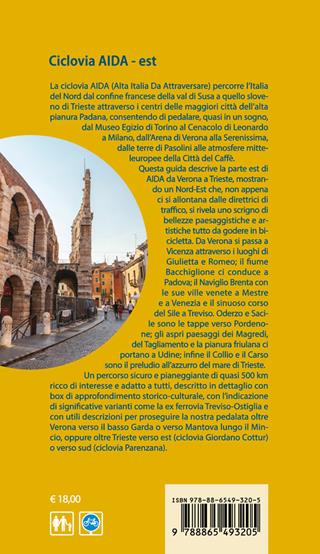 Ciclovia Aida Est. Da Verona a Trieste. Ediz. a spirale - Corrado Marastoni, Antonio Dalla Venezia - Libro Ediciclo 2020, Cicloguide | libraccio.click