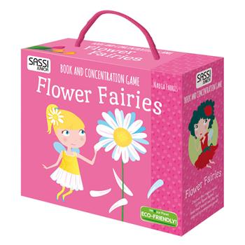 Flower fairies. Book and concentration game. Con gadget - Nadia Fabris - Libro Sassi 2015, Sassi junior | libraccio.click