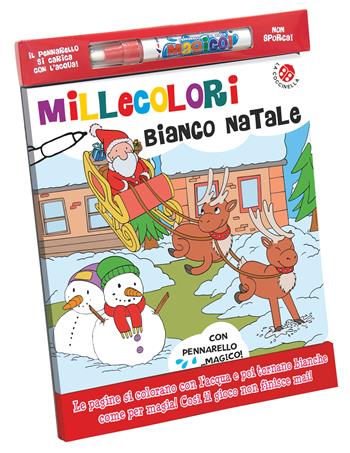Millecolori bianco Natale. Ediz. a colori. Con gadget - Gabriele Clima, Agnese Gomboli - Libro La Coccinella 2019, Magici colori | libraccio.click