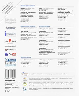 Il tempo racconta. Con Tavole illustrate e Mi preparo per l'interrogazione. Con Quaderno delle competenze. Per la Scuola media. Vol. 2 - Roberta Chitarrini, Anna Tancredi, C. Parravicini - Libro Lattes 2018 | libraccio.click