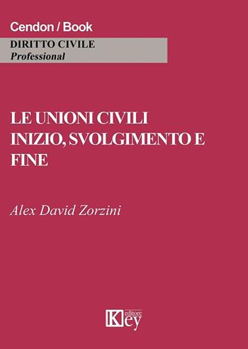 Le unioni civili. Inizio, svolgimento e fine - Alex David Zorzini - Libro Key Editore 2017, Diritto civile professional | libraccio.click
