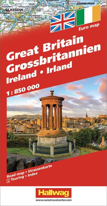Gran Bretagna e Irlanda-Great Britain and Ireland 1 : 85.0 000. Ediz. bilingue  - Libro Libreria Geografica 2025 | libraccio.click