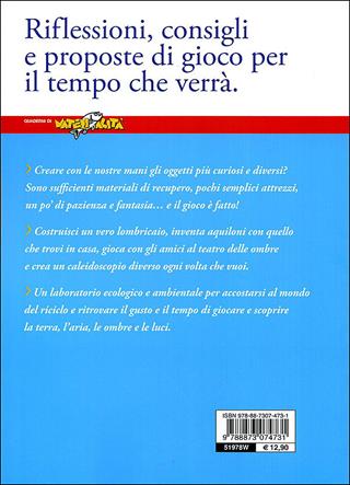 Gioca e fai. Terra, aria, ombre e luci. Ediz. illustrata  - Libro Editoriale Scienza 2010, Libri per fare | libraccio.click