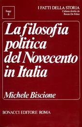 La filosofia politica del Novecento in Italia