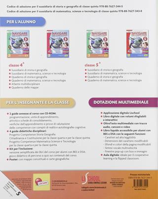 Navigare per competenze. Storia e geografia. Per la 5ª classe della Scuola elementare. - Carlo Petracca - Libro Lisciani Scuola 2018 | libraccio.click