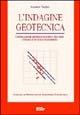 L'indagine geotecnica