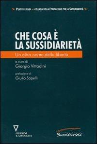 Che cos'è la sussidiarietà. Un altro nome della libertà  - Libro Guerini e Associati 2007, Punto di fuga | libraccio.click