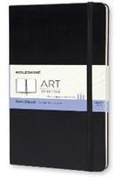 Album per schizzi Art Sketchbook Moleskine large copertina rigida nero. Black  Moleskine 2017 | libraccio.click