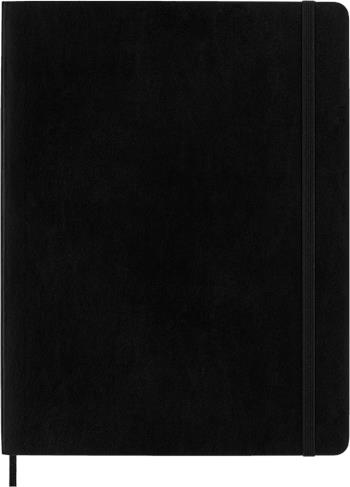 Taccuino Moleskine XL a quadretti copertina morbida nero. Black  Moleskine 2017 | libraccio.click