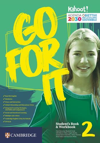 Go for it. Students book & workbook. Per la Scuola media. Vol. 2 - Clare Kennedy, Rhona Snelling, Elizabeth Foody - Libro Loescher 2024 | libraccio.click