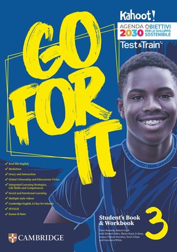 Go for it. Students book & workbook. With Test & Train. Per la Scuola media. Vol. 3 - Clare Kennedy, Rhona Snelling, Elizabeth Foody - Libro Loescher 2023 | libraccio.click