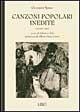 Canzoni popolari inedite in dialetto sardo centrale ossia logudorese. Vol. 3 - Giovanni Spano - Libro Ilisso 2000, Bibliotheca sarda | libraccio.click