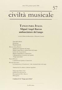 Tango para Italia. Miguel Angel Barcos ambasciatore del tango. Con CD Audio - Miguel A. Barcos - Libro LoGisma Editore 2008, Civiltà musicale | libraccio.click