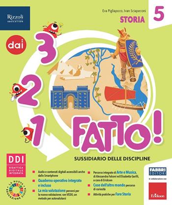 3 2 1 fatto! Antropologico. Scientifico. Con Storia, Geografia, Matematica, Scienze. Per la 5ª classe elementare. Vol. 2  - Libro Fabbri 2022 | libraccio.click