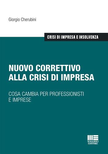 Nuovo correttivo alla crisi di impresa. Cosa cambia per professionisti e imprese - Giorgio Cherubini - Libro Maggioli Editore 2024, Crisi di impresa e insolvenza | libraccio.click