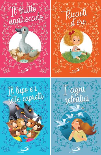 Il brutto anatroccolo-Riccioli d'oro-Il lupo e i sette capretti-I cigni selvatici. Ediz. a colori  - Libro San Paolo Edizioni 2024, I più bei libri per ragazzi | libraccio.click