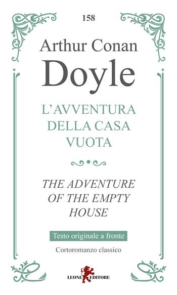 L'avventura della casa vuota-The adventure of the empty house - Arthur Conan Doyle - Libro Leone 2025, Gemme | libraccio.click