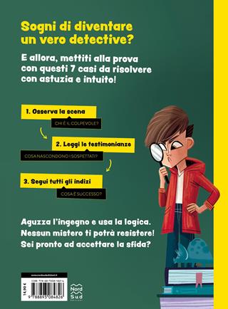 La scena del crimine junior. Gialli da risolvere per giovani detective. Ediz. illustrata - Modesto García - Libro Nord-Sud 2025, Libri attività | libraccio.click