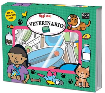 Oggi sono veterinario. Ediz. illustrata. Con gadget - Fiona Byrne, Robyn Newton, Amy Oliver - Libro Ape Junior 2016, Oggi sono | libraccio.click