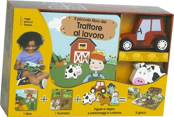 La fattoria e i suoi trattori. Little village. Ediz. a colori. Con gadget  - Libro Ape Junior 2021 | libraccio.click