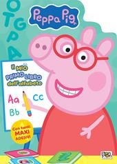 Il mio primo libro dell'alfabeto. Peppa Pig. Con adesivi. Ediz. a colori