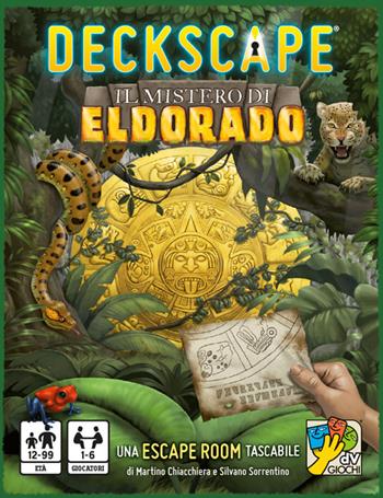 Deckscape. Il mistero di Eldorado. Carte - Martino Chiacchiera, Silvano Sorrentino - Libro dV Giochi 2019, Giochi | libraccio.click