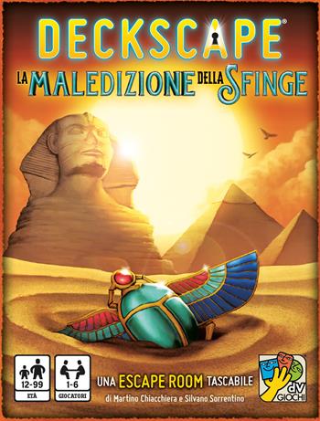 Descape. La maledizione della Sfinge - Silvano Sorrentino, Martino Chiacchiera - Libro dV Giochi 2022 | libraccio.click