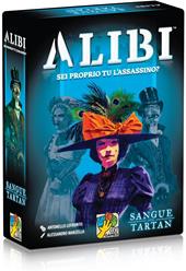 Alibi - Sangue sul Tartan - Gioco Deduttivo Competitivo per Adulti e Ragazzi dai 14 Anni - 5-6+ Giocatori - Durata 60min