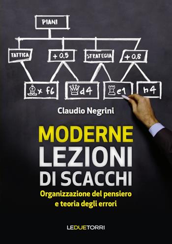 Moderne lezioni di scacchi. Organizzazione del pensiero e teoria degli errori - Claudio Negrini - Libro Le due torri 2017 | libraccio.click