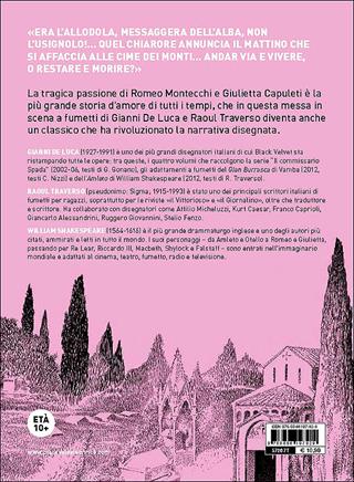Romeo e Giulietta. Dall'opera di William Shakespeare - Gianni De Luca, Raoul Traverso - Libro Black Velvet 2012, Singoli junior | libraccio.click