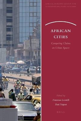 African Cities  - Libro Brill, Africa-Europe Group for Interdisciplinary Studies | libraccio.click