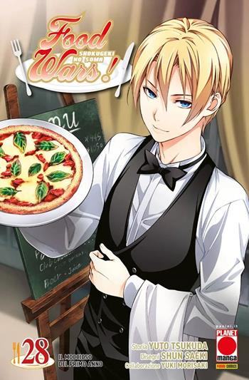 Food wars!. Vol. 28: Il moccioso del primo anno - Yuto Tsukuda, Shun Saeki, Yuki Morisaki - Libro Panini Comics 2025, Planet manga | libraccio.click