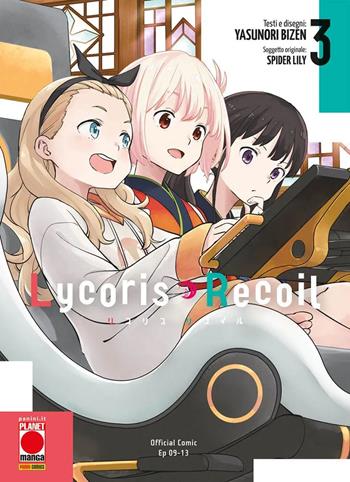 Lycoris recoil. Vol. 3 - Yasunori Bizen, Lily Spider - Libro Panini Comics 2025, Planet manga | libraccio.click